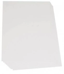 Tiefziehfolie (DIN A4 0,5 Mm)transparent 10 Bogen