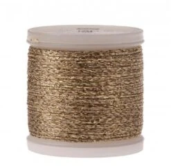 Stickgarn, 50 M Metallic Gold