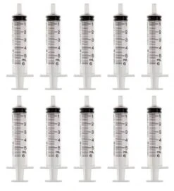 Einwegspritzen, 10 Stück 5 Ml