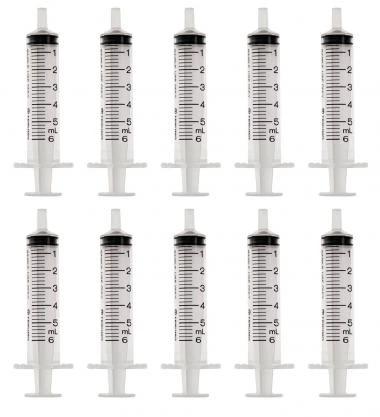 Einwegspritzen, 10 Stück 5 Ml